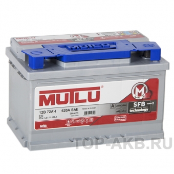 Mutlu Mega 72R низкий 580А (278x175x175) SMF M2