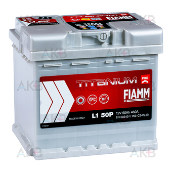 Fiamm Titanium Pro 50R 460A (207x175x190) L1 50P