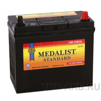 Medalist Standard 65B24L (55R 450A 236х128х223)