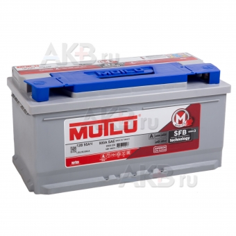 Mutlu Mega 95R низкий 850А (353x175x175)