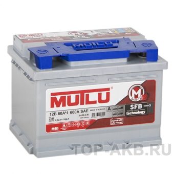 Mutlu Mega Calcium 60R низкий 540A 242x175x175