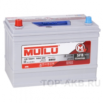 Mutlu Mega Calcium 115D31FR SFB M3 100L прямая пол. 850A (306x175x225) с бортиком