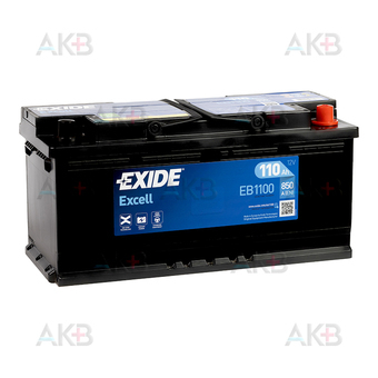 Exide Excell 110R (850A 393x175x190) EB1100