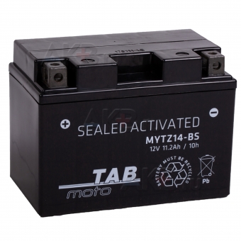 TAB Moto Maintenance free MYTZ14-BS 12V 11Ah 140A (150x87x110) прям. пол. AGM