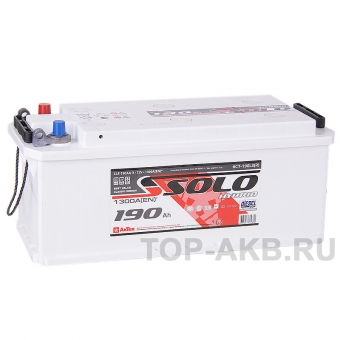 SOLO 190 евро (1300A 514х218х217) конус+болт