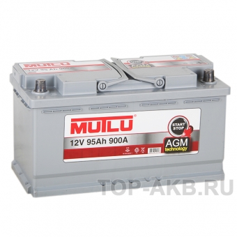 Mutlu Mega AGM Start-Stop 95R 900A 353x175x190