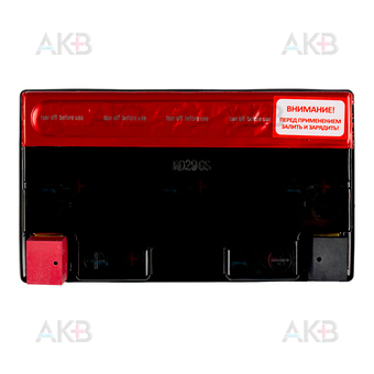 Мото аккумулятор RDrive YTX12-BS 12V 10,5Ah 185Апрям. пол. AGM сухозаряж. (150x87x130) eXtremal SILVER. Фото 1