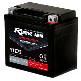 RDrive YTZ7S 12V 6,3Ah 130А обр. пол. AGM (113x70x105) eXtremal PLATINUM