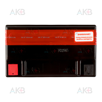 Мото аккумулятор RDrive  YTX7A-BS 12V 7,2Ah 105А прям. пол. AGM сухозаряж. (150x87x93) eXtremal SILVER. Фото 1