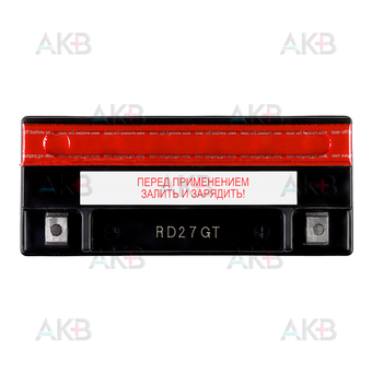 Мото аккумулятор RDrive YTX24HL-BS 12V 23,1Ah 350А обр. пол. AGM сухозаряж. (205x87x162) eXtremal SILVER. Фото 1