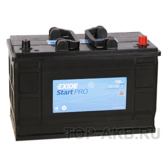 Exide Heavy Professional 110 А·ч евро 750А (349x175x235) EG1102