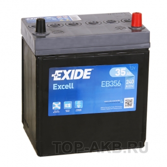 Exide Excell 35R (240A 187x127x227) EB356