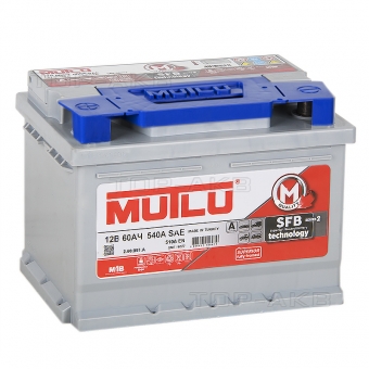 Mutlu Mega Calcium 60L 510A 242x175x190 (SFB M2)