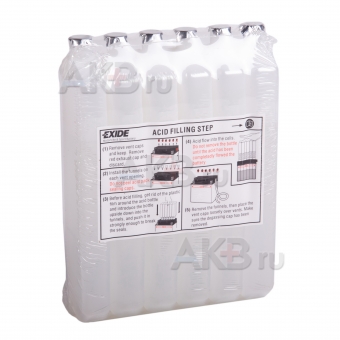 Мото аккумулятор Exide Conventional 12N9-3B 12V 9Ah 85A (135x75x139) обр. пол. (сухоз.). Фото 1