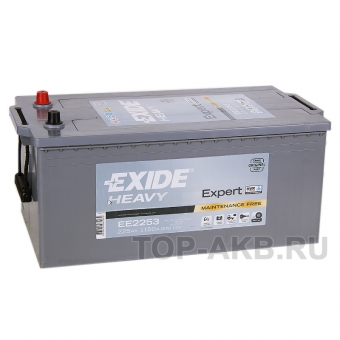 Exide Heavy Expert 225 А·ч евро 1150А (518x276x242) EE2253