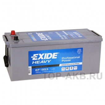 Exide Heavy Professional 185 А·ч евро 1150А (513x223x223) EF1853