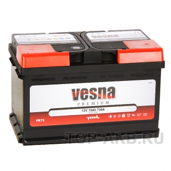 Vesna Premuim 75R низкий (720A 278x175x175) 415075 57510