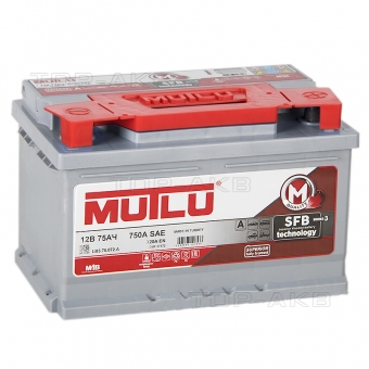 Mutlu Calcium Silver 75R низкий 720A 278x175x175