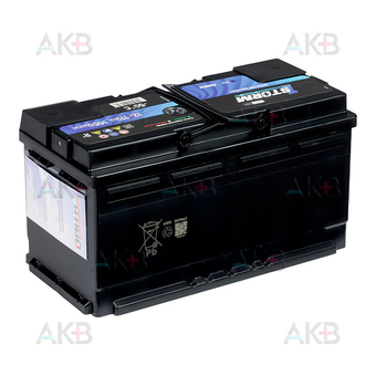 Автомобильный аккумулятор Storm Professional Power 110R 1000A 353x175x190. Фото 2