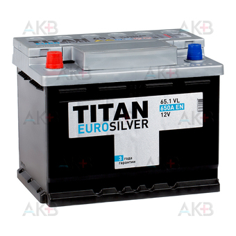 Titan Euro Silver 65L 620A 242x175x190
