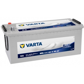 Varta Promotive Blue K8 140 евро 800A 513x189x223