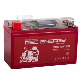 Red Energy DS 1208, 12V 8Ah 120А (150x66x95) YT7B-BS, YT7B-4, YT9B-BS