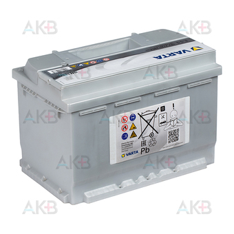 Автомобильный аккумулятор Varta Silver Dynamic E44 77R 780A 278x175x190. Фото 2