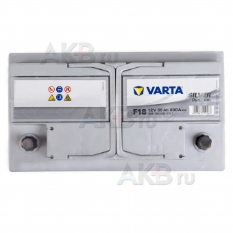 Автомобильный аккумулятор Varta Silver Dynamic F18 85R 800A 315x175x175. Фото 2