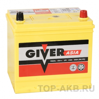 Giver 75D23L (65R 530A 232x173x225)