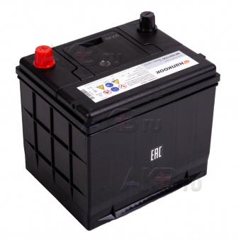 Автомобильный аккумулятор Hankook 26R-550 (60R 550A 206х172х205). Фото 1