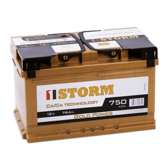 Storm Gold 78R низкий 750A 278x175x175