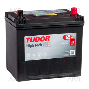 Автомобильный аккумулятор Tudor High-Tech 65R (580A 230x172x222) TA654