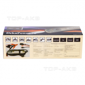 Зарядное устройство DekaPower 70 (0-7A) 12V, 10-200Ач. Фото 2