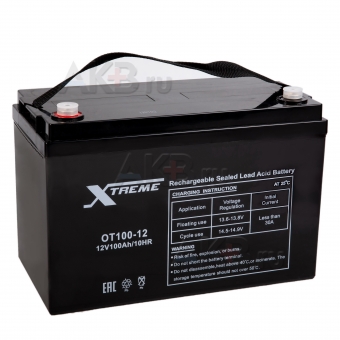 Xtreme VRLA 12V 100 Ah (OT100-12) 330x173x214