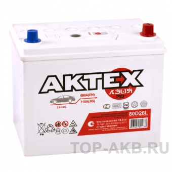 Актех Азия 80D26L (70R 580A 260x173x225)