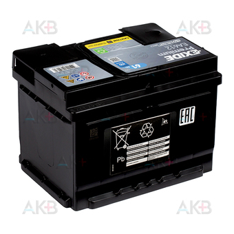 Автомобильный аккумулятор Exide Premium 61R (600А 242х175х175) EA612. Фото 2