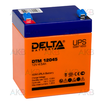 Delta DTM 12045, 12V 4.5Ah (90х70х102)