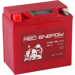 Red Energy DS 1212, 12V 12Ah 185А (150x87x130) YTX14-BS, YTX12-BS