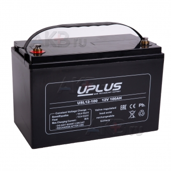Uplus USL12-100 | 12V 100 Aч (330x173x214)