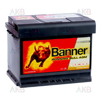 BANNER Running Bull AGM Start-Stop (56 001) 60R 640A 242x175x190