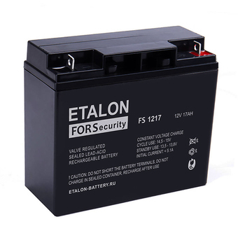 ETALON FS 1217 (12V 17 Ач 181x77x167)