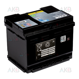 Автомобильный аккумулятор Exide Premium 64R (640А 242х175х190) EA640. Фото 2