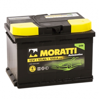 Moratti 55R низкий 550А 242х175х175