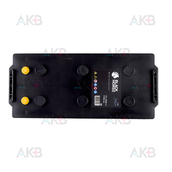 Автомобильный аккумулятор Black Horse 190 евро 1150A 513х223х223. Фото 2