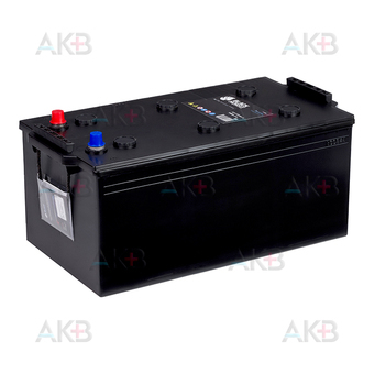 Автомобильный аккумулятор Black Horse 225 евро 1400A 518х273х240. Фото 2