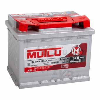 Mutlu Calcium Silver 60R 540A 242x175x190