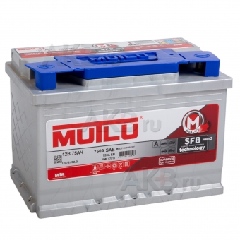 Mutlu Mega Calcium 75L 720A 278x175x190