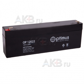 OPTIMUS 12V 2.2Ач (OP 12022) 178x35x60