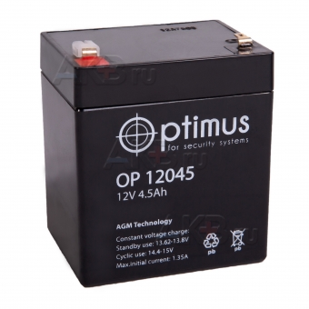 OPTIMUS 12V 4.5Ач (OP 12045) 90x70x102