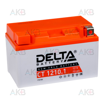 Delta CT 1210.1, 12V 10Ah 190А (150x87x93) YTZ10S